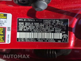2014 Toyota Corolla S Plus – miniatura 5