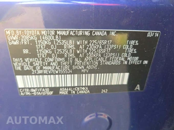 2014 Toyota RAV4 XLE - miniatura 5