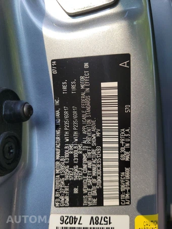 2014 Toyota Sienna LE 8-Passenger 119.3" WB - miniatura 21