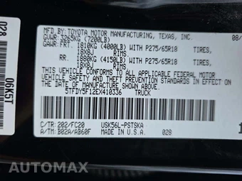 2014 Toyota Tundra SR5 Crew Cab Short Bed - miniatura 5