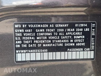 2014 Volkswagen CC Sport - miniatura 14