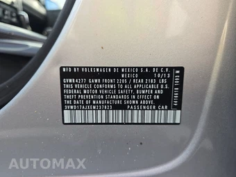 2014 Volkswagen Jetta SE Sedan – miniatura 14