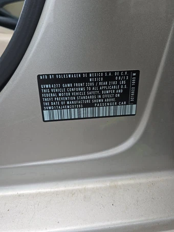 2014 Volkswagen Jetta SE Sedan w/Connectivity - miniatura 14