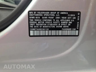 2014 Volkswagen Passat 1.8T SE w/Sunroof - miniatura 14