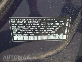 2014 Volkswagen Passat TDI SE w/Sunroof & Navigation - miniatura 5