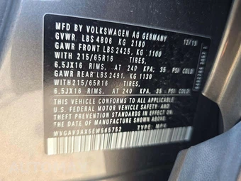 2014 Volkswagen Tiguan S – miniatura 5