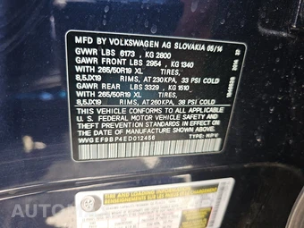 2014 Volkswagen Touareg V6 Lux - miniatura 14
