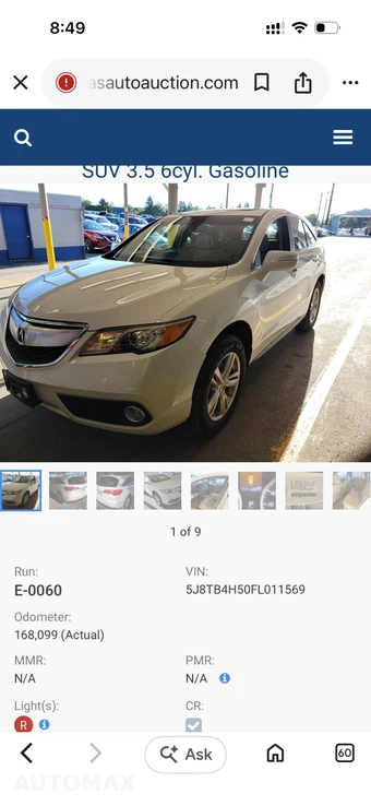2015 Acura RDX w/Technology Pkg – miniatura 10