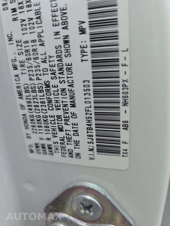 2015 Acura RDX w/Technology Pkg – miniatura 5