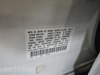 2015 Acura RLX w/Advance Pkg – miniatura 15