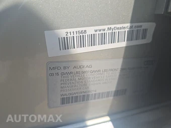 2015 Audi A8 L 3.0T – miniatura 14