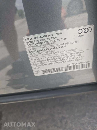 2015 Audi Q3 2.0T Prestige – miniatura 2
