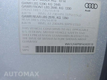 2015 Audi Q5 2.0T Premium Plus – miniatura 5