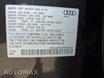 2015 Audi Q7 3.0T Premium Plus – miniatura 2