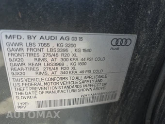 2015 Audi Q7 TDI Premium Plus – miniatura 14
