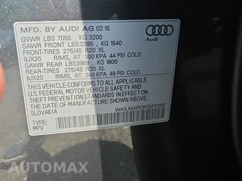 2015 Audi Q7 TDI Premium Plus – miniatura 17