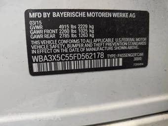 2015 BMW 3 Series Gran Turismo 328i xDrive Hatchback LUXURY LINE - miniatura 14