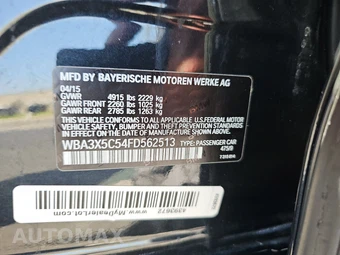 2015 BMW 3 Series Gran Turismo 328i xDrive Hatchback - miniatura 15