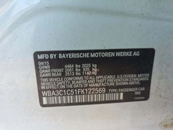 2015 BMW 3 Series Sedan 328i - miniatura 5