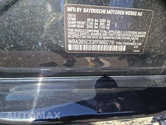2015 BMW 3 Series Sedan 328i xDrive - miniatura 5