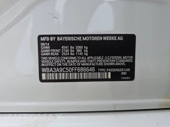 2015 BMW 3 Series Sedan 335i M SPORT LINE - miniatura 14