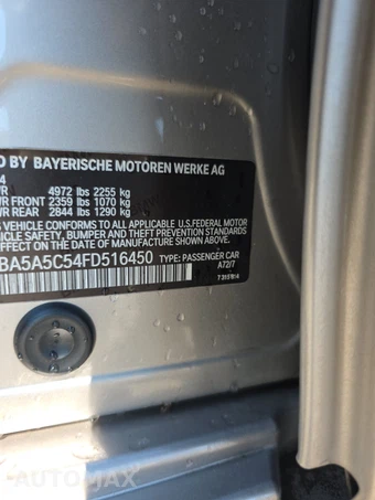 2015 BMW 5 Series Sedan 528i - miniatura 14
