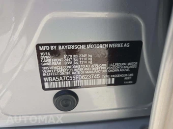 2015 BMW 5 Series Sedan 528i xDrive LUXURY LINE - miniatura 5