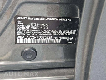 2015 BMW 5 Series Sedan 528i xDrive - miniatura 2