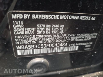 2015 BMW 5 Series Sedan 535i xDrive LUXURY LINE - miniatura 14