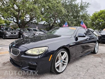 2015 BMW 6 Series Gran Coupe 650i Sedan M SPORT LINE - samochód z USA z aukcji Manheim, oferta Kup Teraz w AUTOMAX