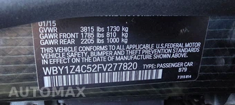 2015 BMW i3 w/Range Extender w/Rear Doors MEGA WORLD - miniatura 9
