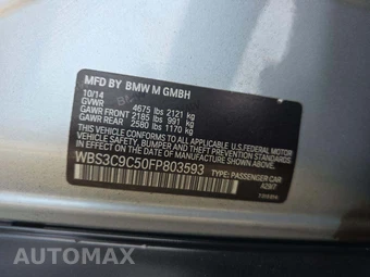 2015 BMW M3 Sedan - miniatura 5