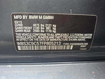 2015 BMW M3 Sedan – miniatura 17