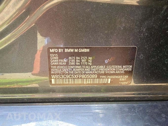 2015 BMW M3 Sedan – miniatura 5