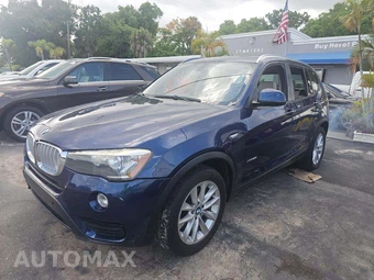 2015 BMW X3 Sports Activity Vehicle xDrive28i - car from the USA, Manheim Buy-Now listing at AUTOMAX