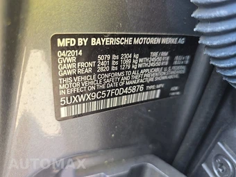2015 BMW X3 Sports Activity Vehicle xDrive28i – miniatura 14