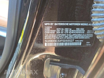2015 BMW X3 Sports Activity Vehicle xDrive28i – miniatura 5