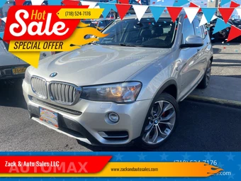 2015 BMW X3 Sports Activity Vehicle xDrive28i XLINE - samochód z USA z aukcji Manheim, oferta Kup Teraz w AUTOMAX