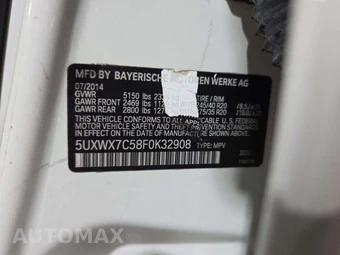 2015 BMW X3 Sports Activity Vehicle xDrive35i M SPORT LINE – miniatura 5