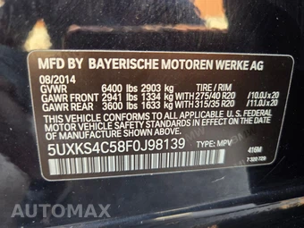 2015 BMW X5 Sports Activity Vehicle xDrive35d M SPORT LINE - miniatura 34