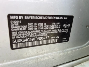 2015 BMW X5 Sports Activity Vehicle xDrive35d M SPORT LINE - miniatura 14