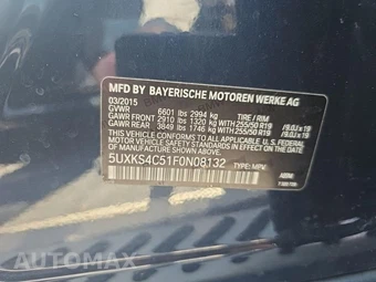 2015 BMW X5 Sports Activity Vehicle xDrive35d XLINE - miniatura 19