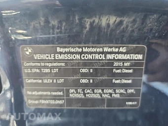2015 BMW X5 Sports Activity Vehicle xDrive35d XLINE - miniatura 22