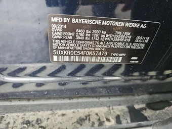 2015 BMW X5 Sports Activity Vehicle xDrive35i - miniatura 14