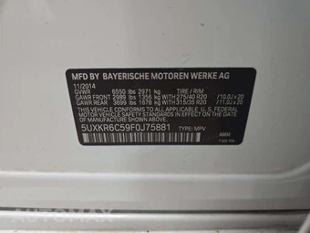 2015 BMW X5 Sports Activity Vehicle xDrive50i M SPORT LINE - miniatura 5