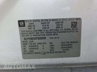2015 Cadillac SRX Luxury Collection 1SB - miniatura 5
