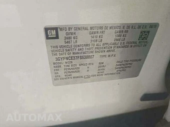2015 Cadillac SRX Performance Collection 1SD – miniatura 5