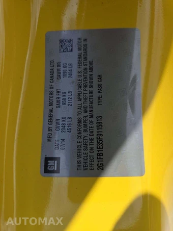 2015 Chevrolet Camaro LS Coupe 2LS – miniatura 2