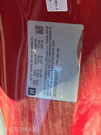 2015 Chevrolet Camaro LT Convertible 1LT – miniatura 14
