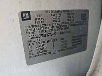 2015 Chevrolet Colorado Z71 Crew Cab Medium Bed 2Z7 – miniatura 14